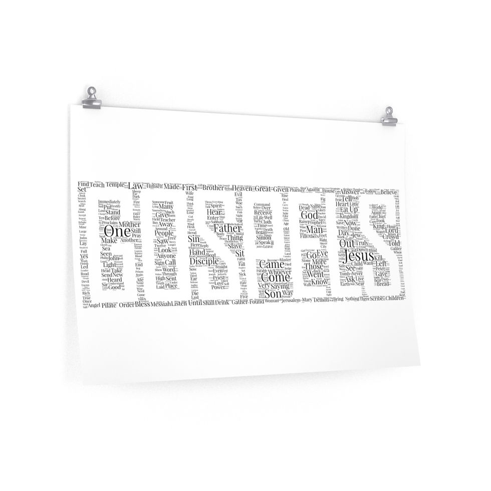 Miniatura: The Gospels Horizontal Poster