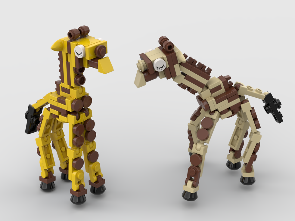 Miniatura: Noah, Naamah, and the Ark - Brick Books Kit