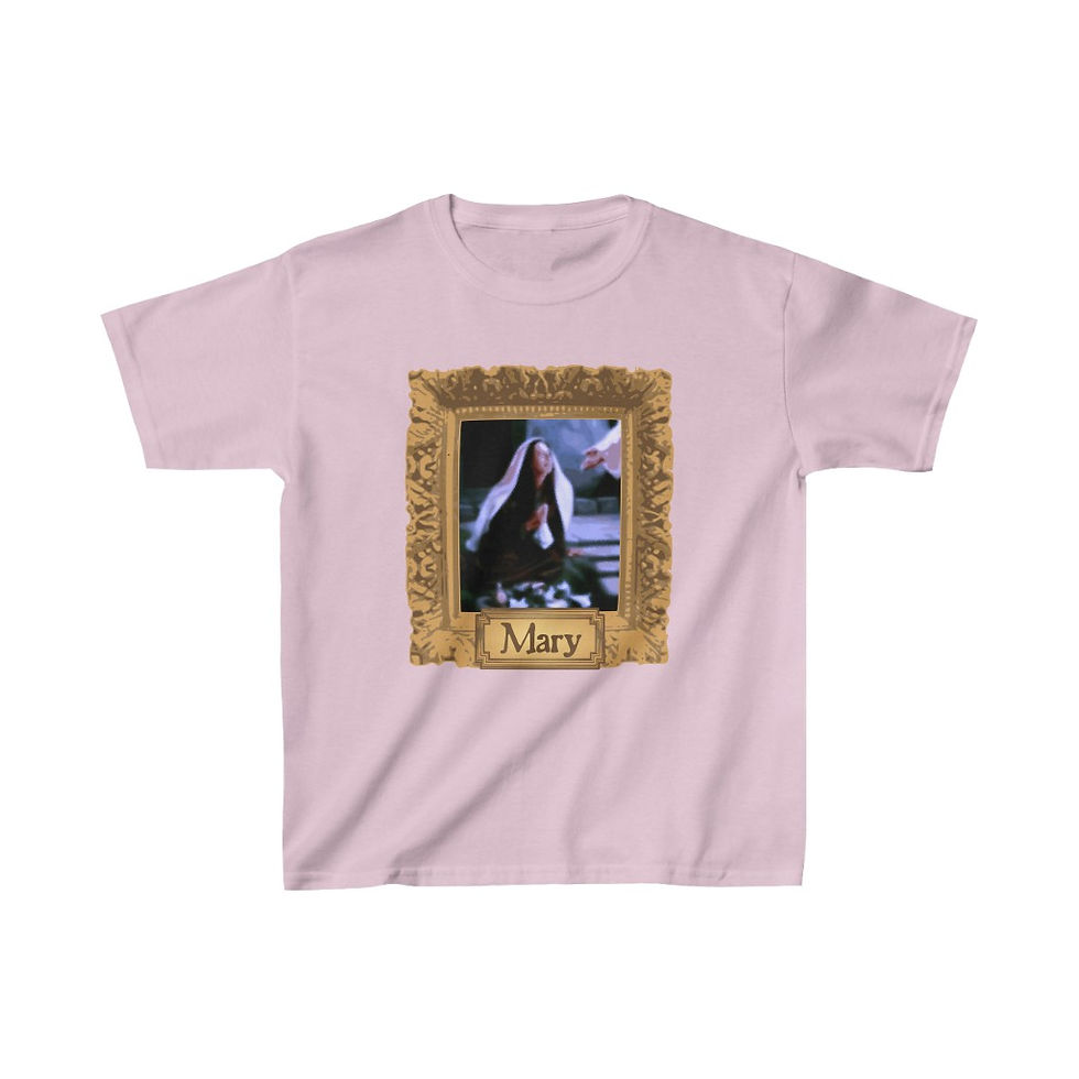 Thumbnail: Mary Portrait Kids Shirt (choose your color)