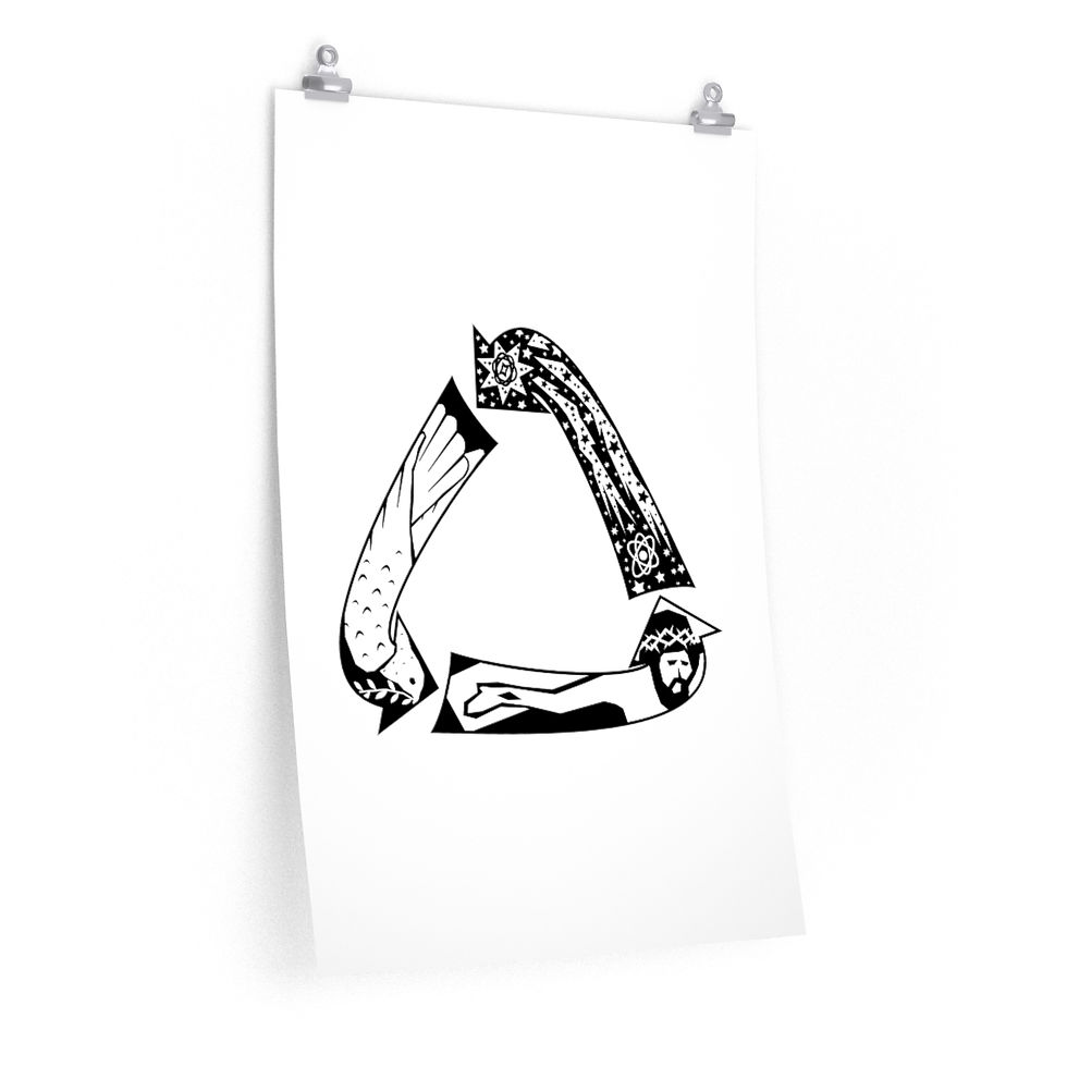 Miniatura: RE Trinity Art Poster