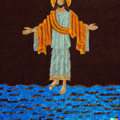 DALL·E 2022-10-13 15.26.42 - Embroidery of Jesus walking on water.png