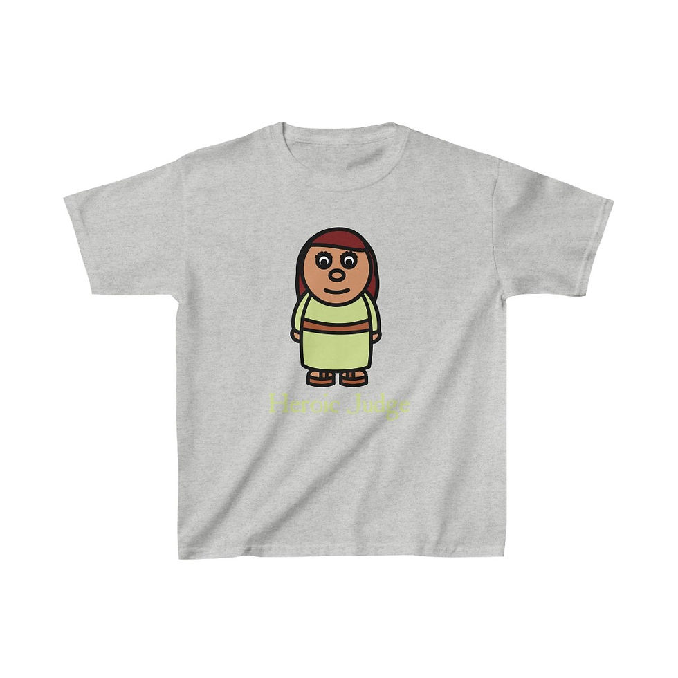 Miniatura: Heroic Judge Kids Shirt (choose your color)