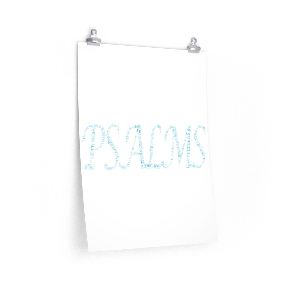 Thumbnail: Psalms Horizontal Poster