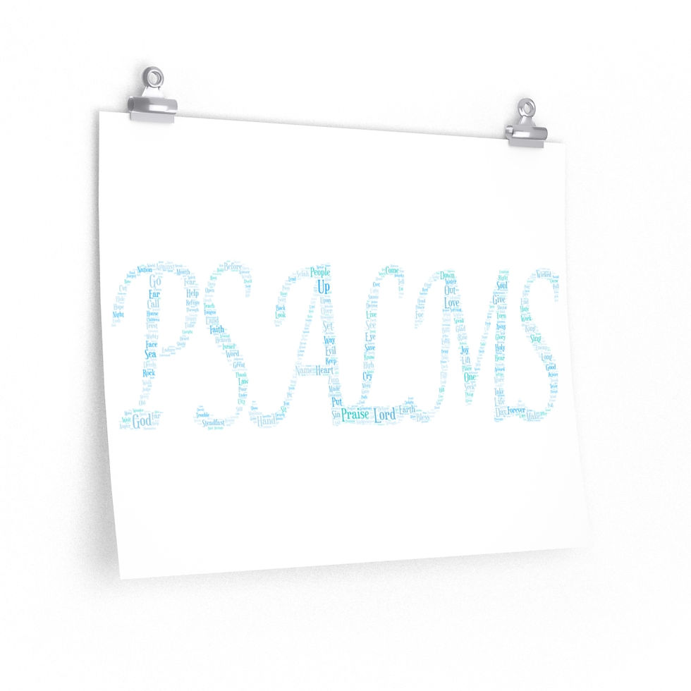 Thumbnail: Psalms Horizontal Poster