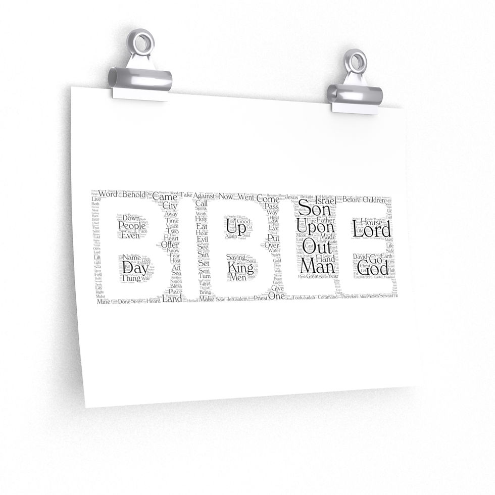 Thumbnail: The Bible Horizontal Poster