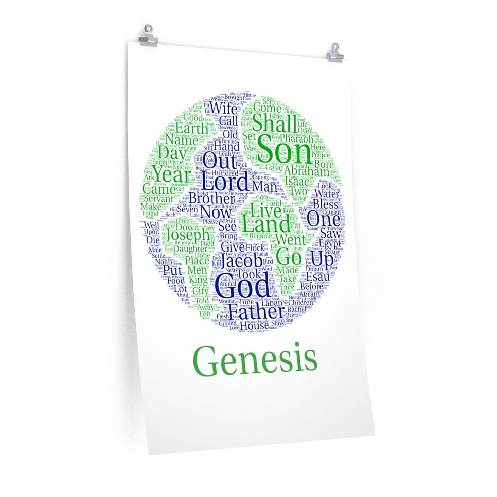 Miniatura: Genesis Art Poster
