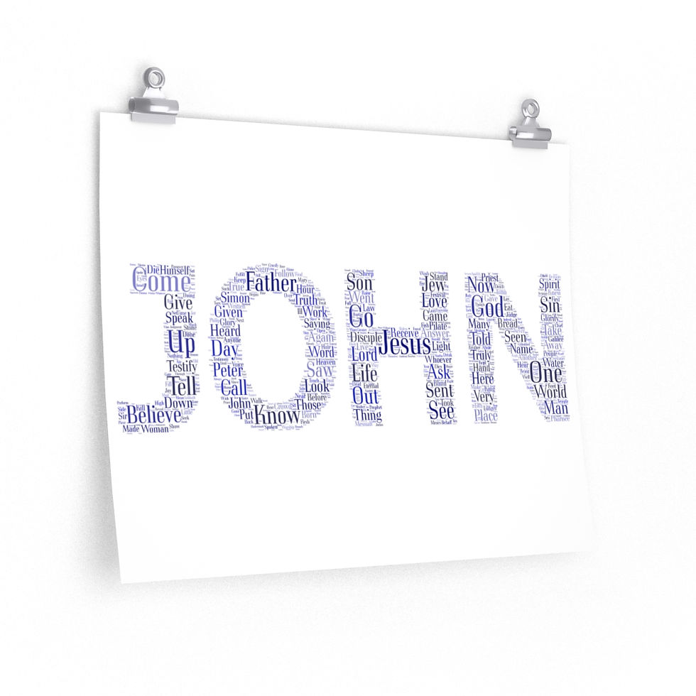 Miniatura: John Horizontal Poster