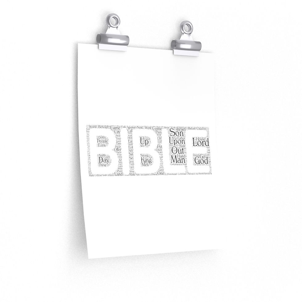Thumbnail: The Bible Horizontal Poster