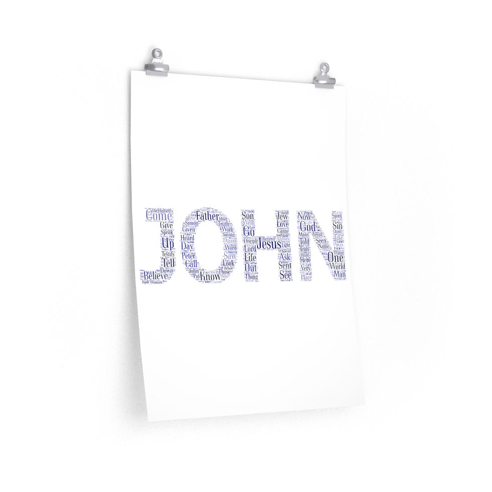 Miniatura: John Horizontal Poster
