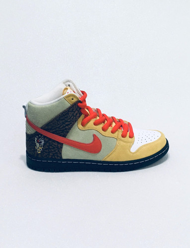 Nike Dunk Color Carne Tênis Nike Sb Dunk High Color Skates 