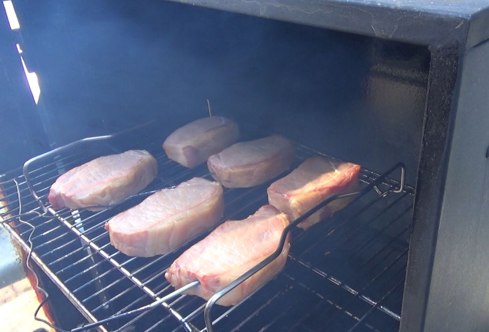 Cured and Smoked Pork Chops