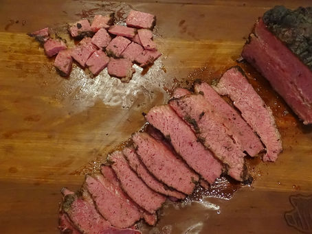 Smoked Pastrami from Corned Beef