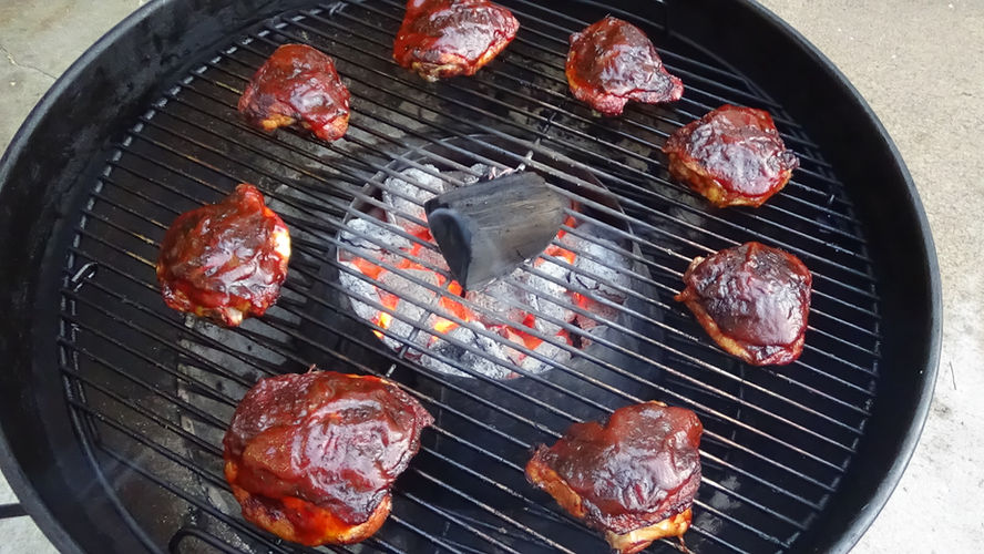 Smoked Vortex Chicken Thighs
