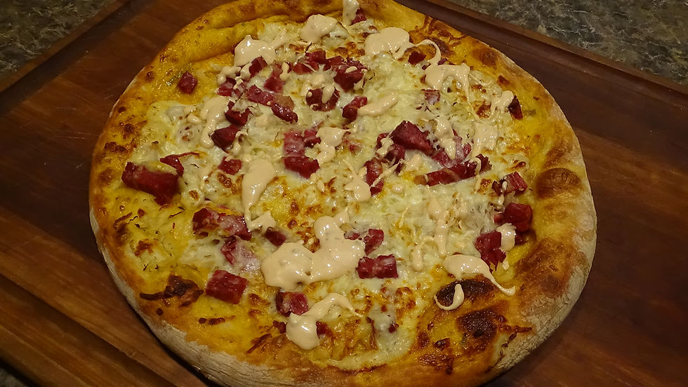 Reuben Pizza