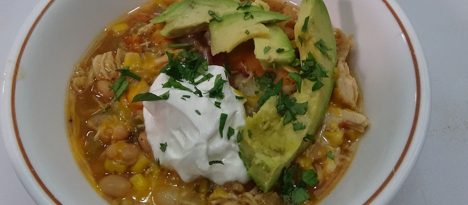 Slow Cooker White Chicken Chili