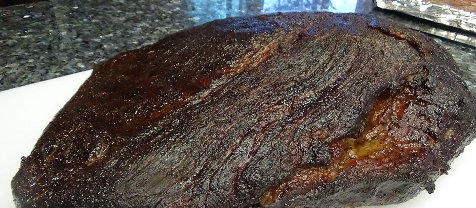 Double Smoked Sous Vide Beef Brisket