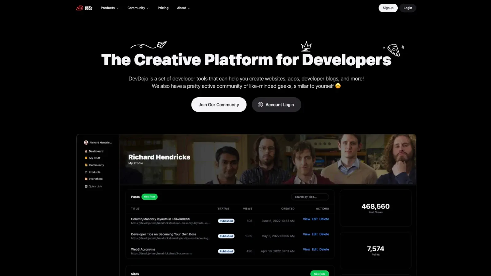 DevDojo | BlogPlatforms.app