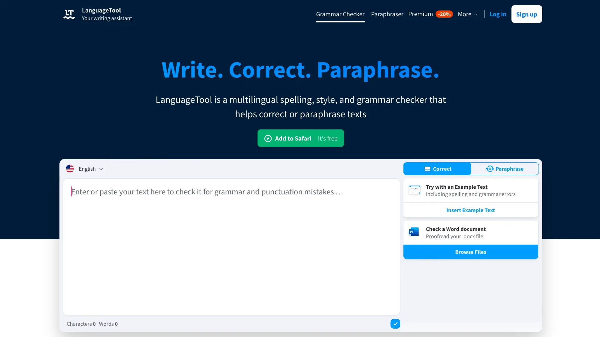 LanguageTool Grammar Tool