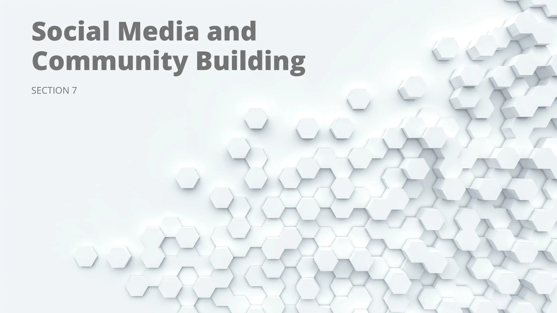 social media and community building for bloggers