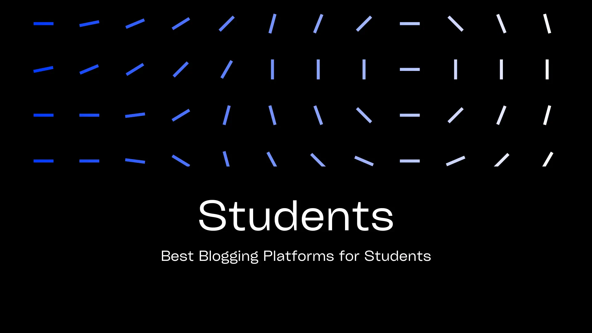 Free Blogging Sites for Students: A Comprehensive Guide