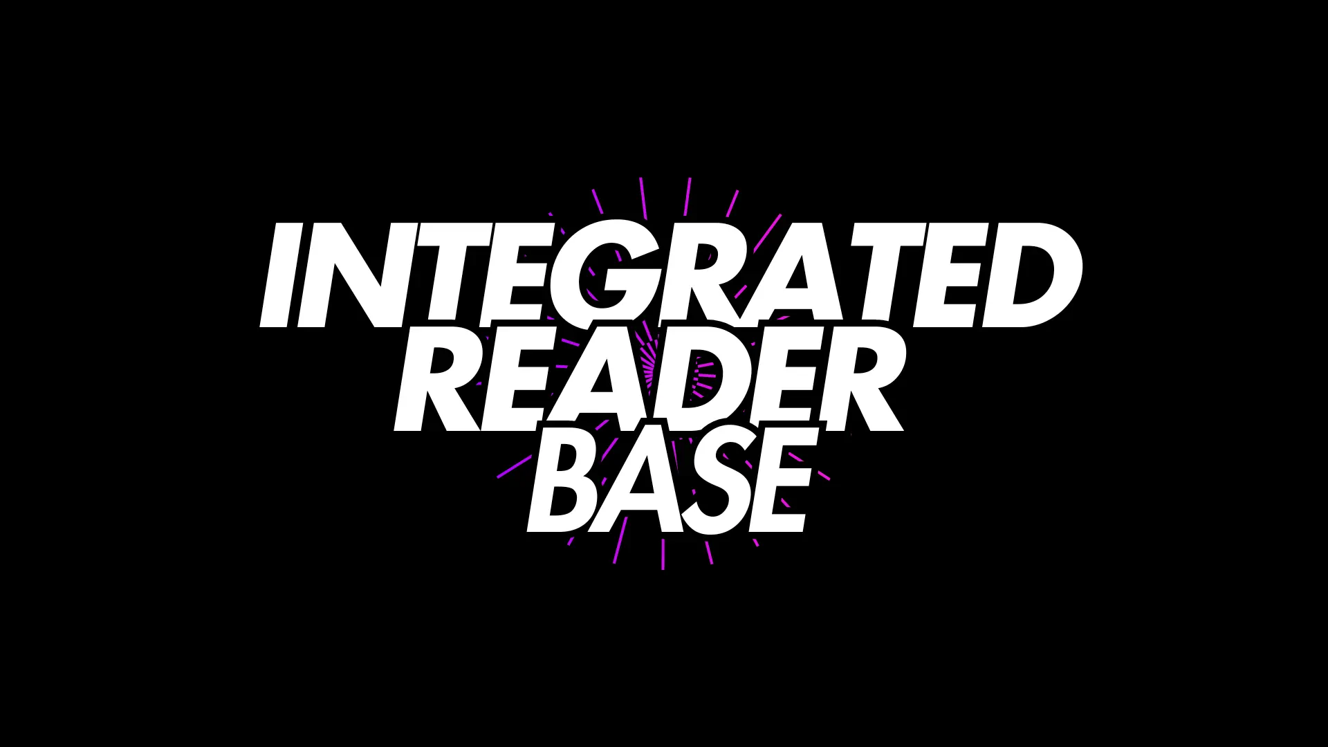 Integrated Reader Base