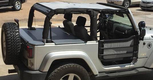 Wrangler JL mesh summer sun shade