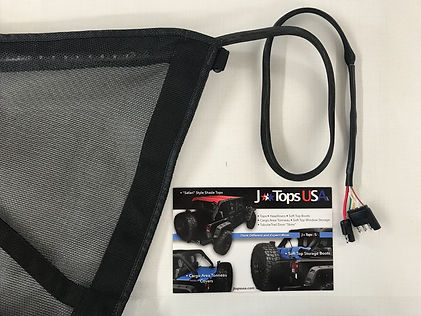 JTops Wrangler Sun Shade LED
