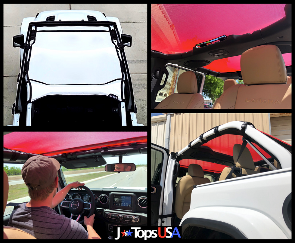 Thumbnail: JTOPS JEEP WRANGLER JL 4D Sun Shade - COLORS