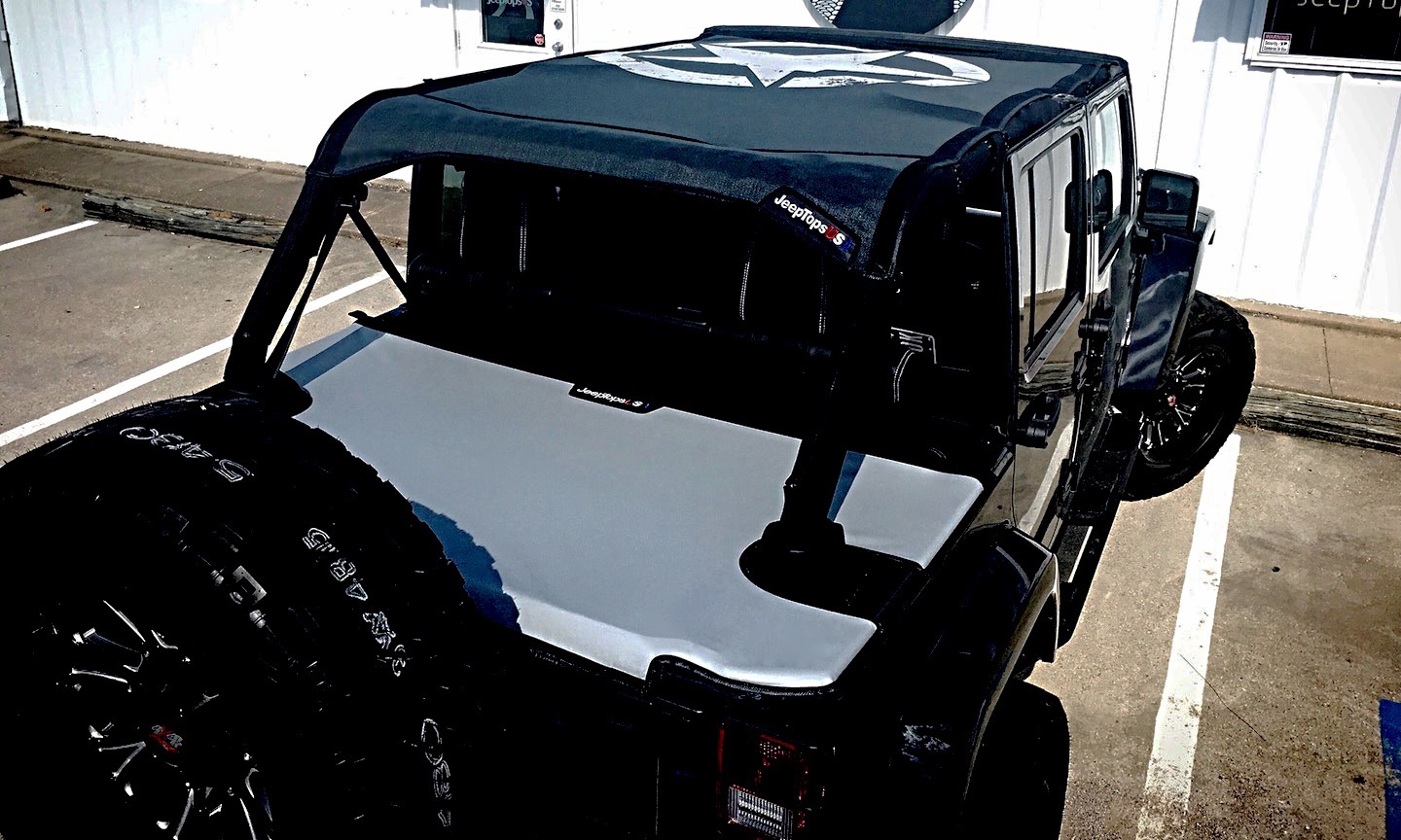 JTopsUSA Jeep Wrangler Tonneau Cover
