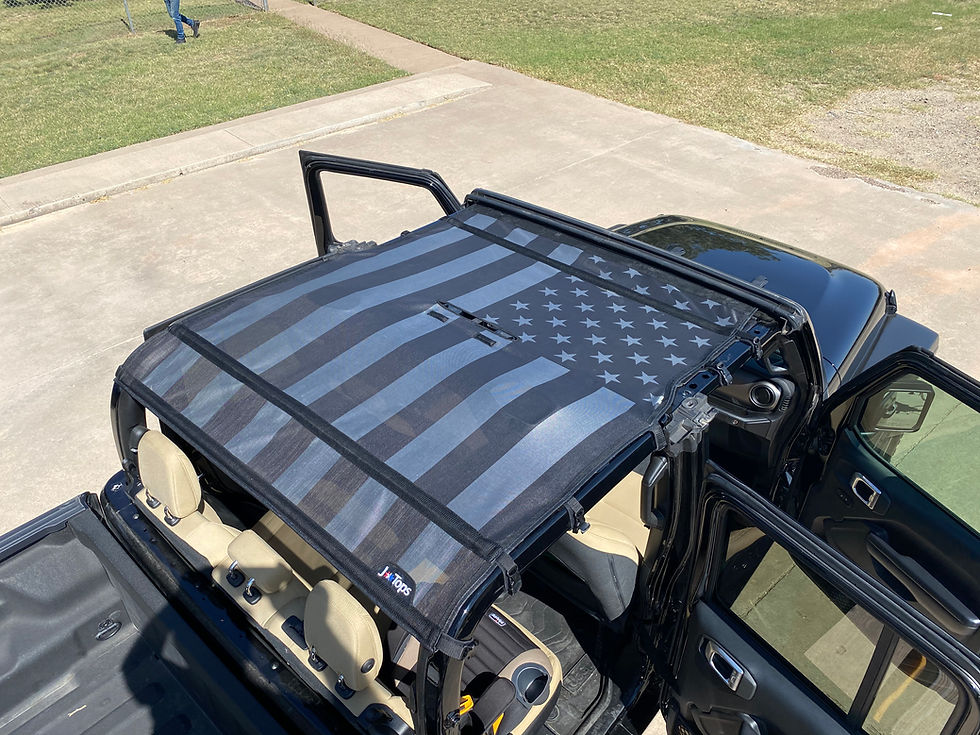 Thumbnail: JTOPS Jeep GLADIATOR sun shade tops