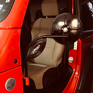 Wrangler Foot Pegs with Wrangler Mirrors