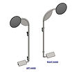 Wrangler JL and JK Foot Peg with Mirrors, Wrangler Foot Pegs, Wrangle Mirrors