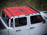IJEEP GLADIATOR SUN SHADE GLADIATOR HELEMET PRINT