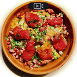 Cassoulet au poulet et chou pointu