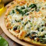 Pizza épinards et ricotta
