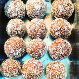 Energy balls pistache-coco