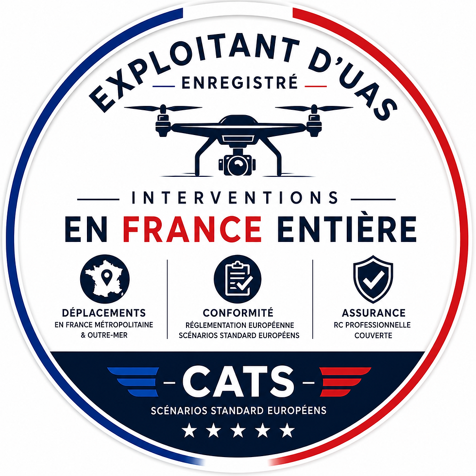 Badg exploitant UAS enregisré