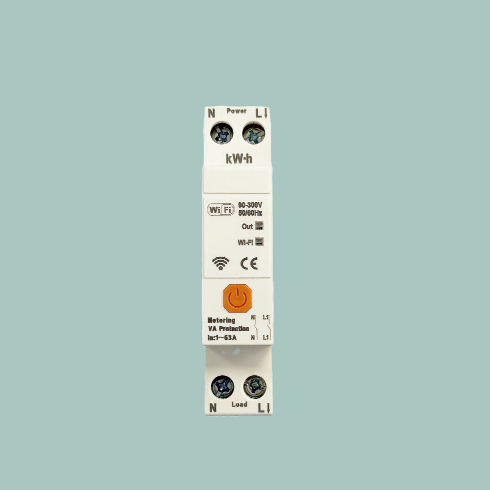 Llave Inteligente Wifi Tuya 1-63A. Corte N+L