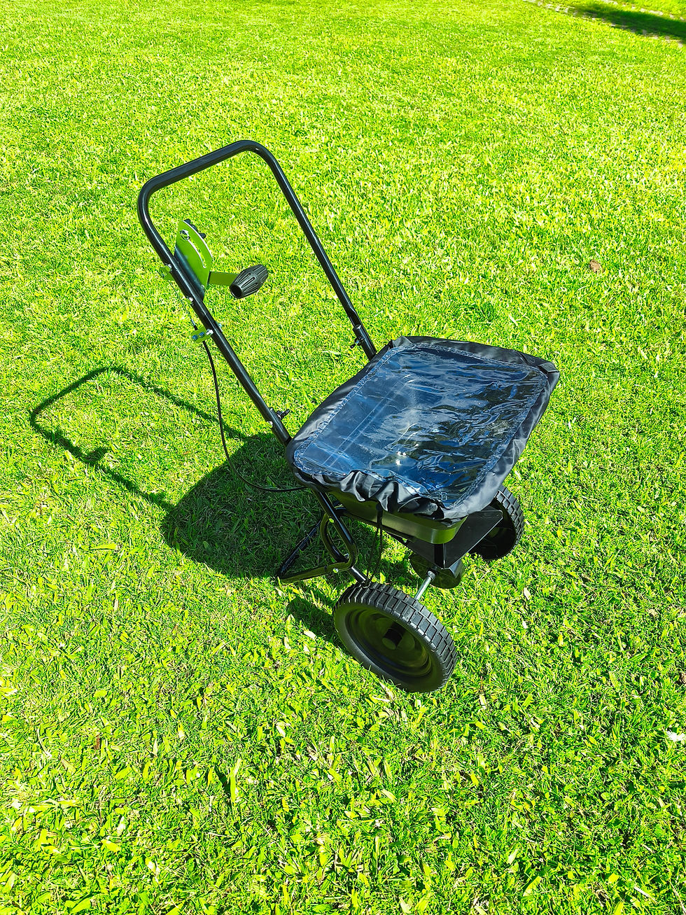 Miniatura: Fertilizadora Esparcidora Sembradora Manual 18L