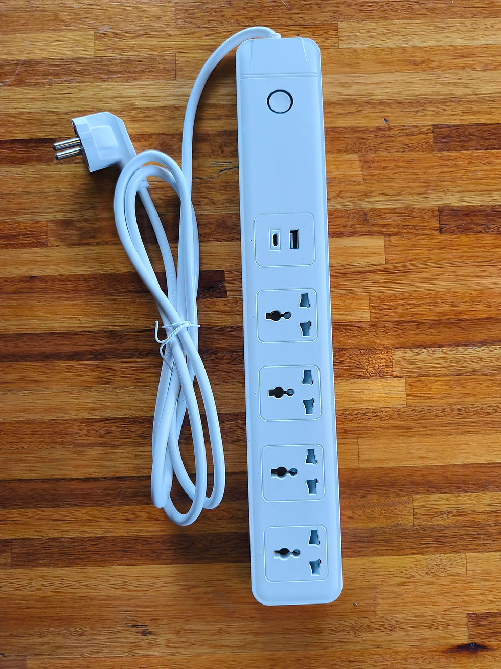 Miniatura: Zapatilla Alargue Universal Inteligente Tuya Wifi 10A USB-C