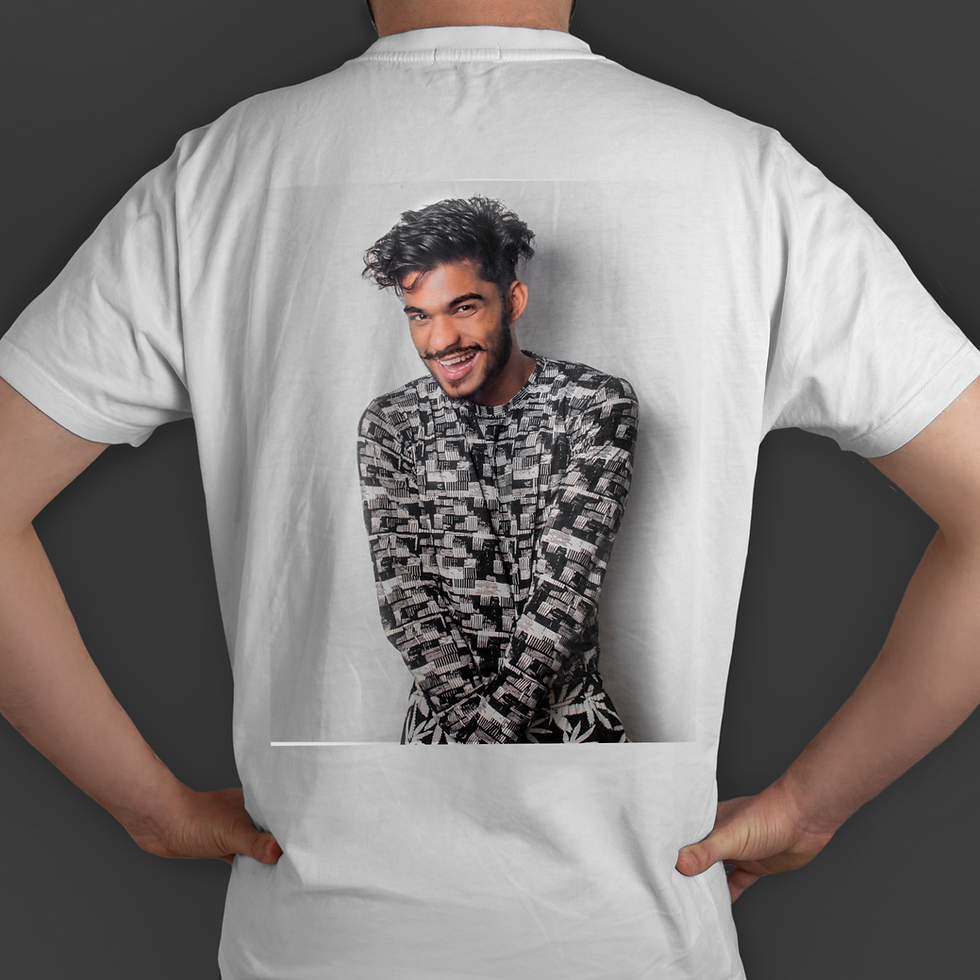 Thumbnail: White Printed T-Shirt