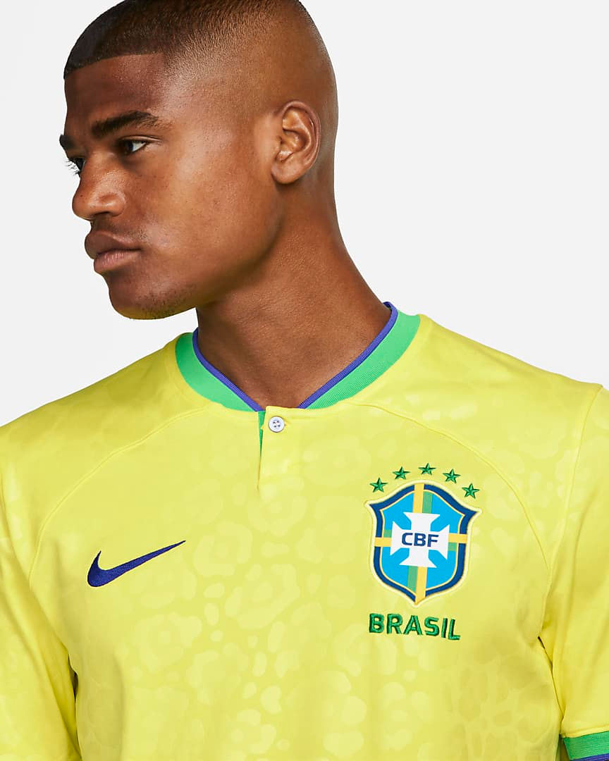 Brazil men's soccer jersey new arrivals