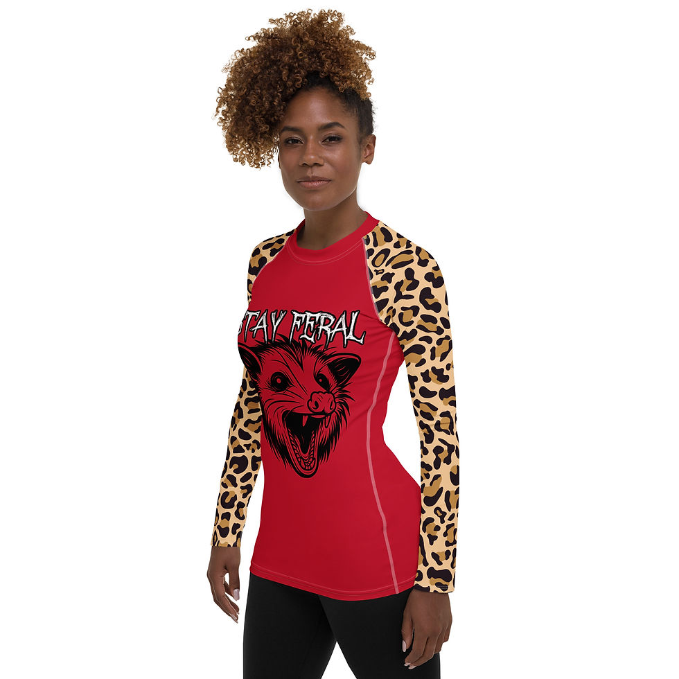Thumbnail: Stay Feral Rash Guard
