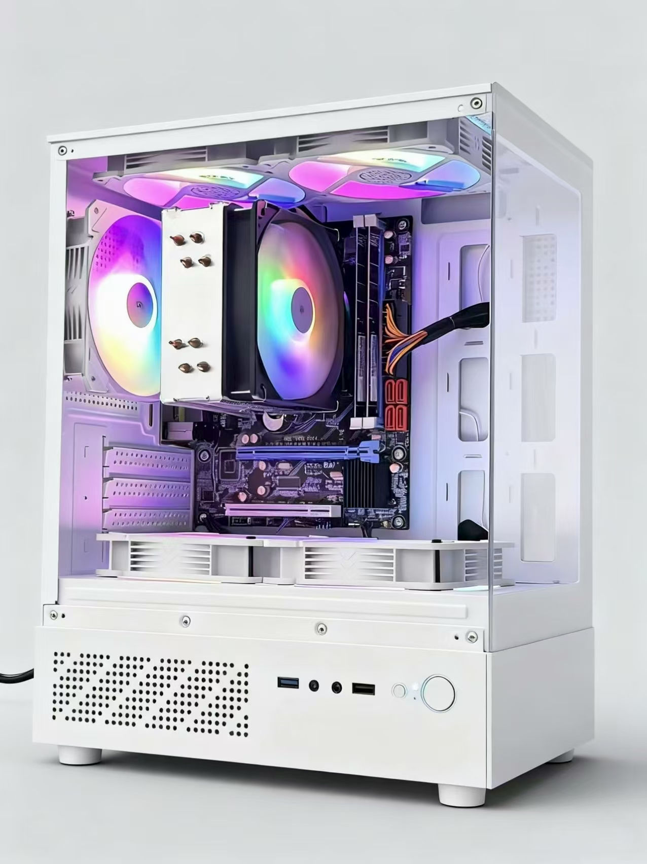 AOTESIER Game Desktop Host Core I3 I5 I7 CPU 8G RAM 120GB 256GB 512GB SSD Supply