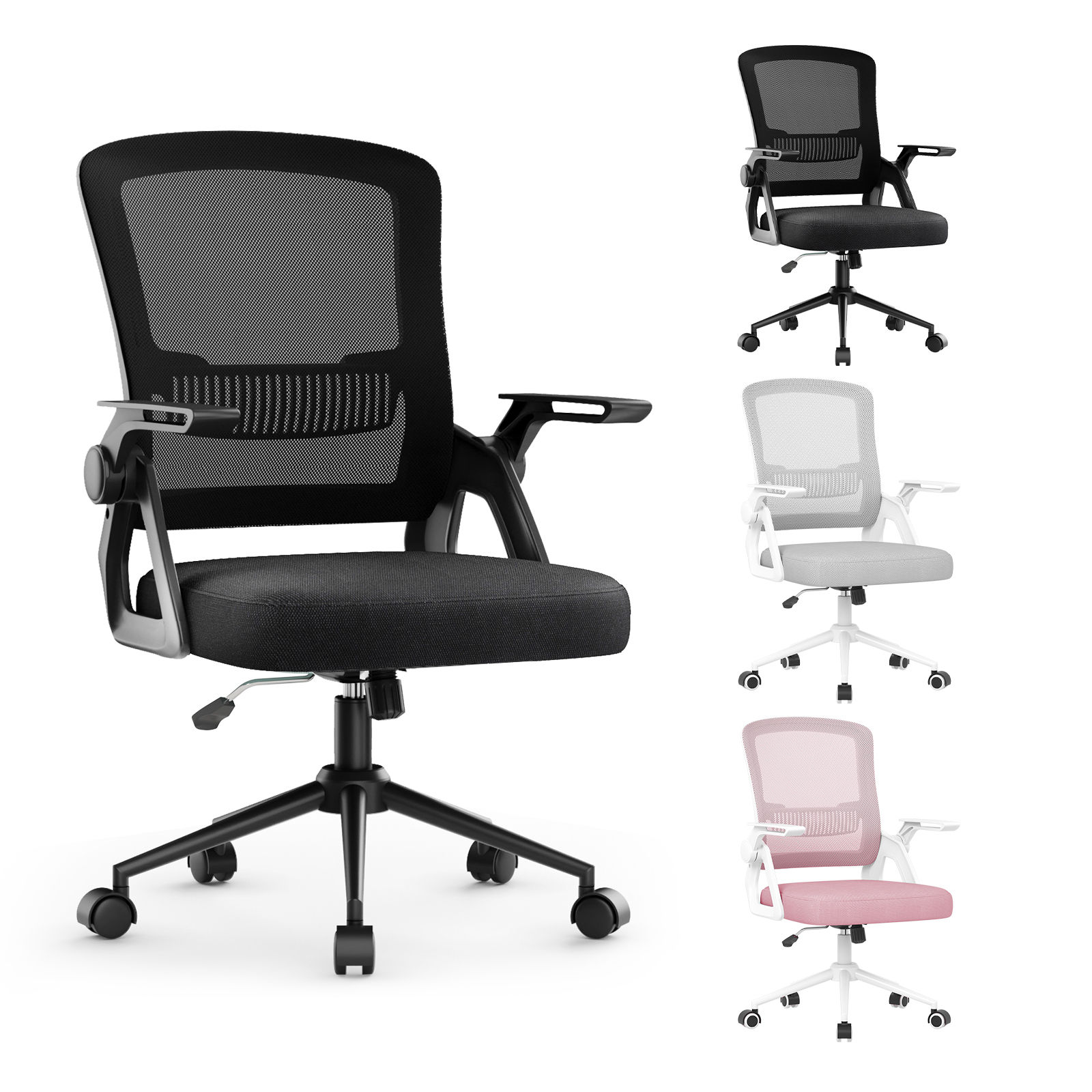 GartistGO Office Chair Ergonomic Office Desk Chair Swivel Computer Chair Mid-Bac