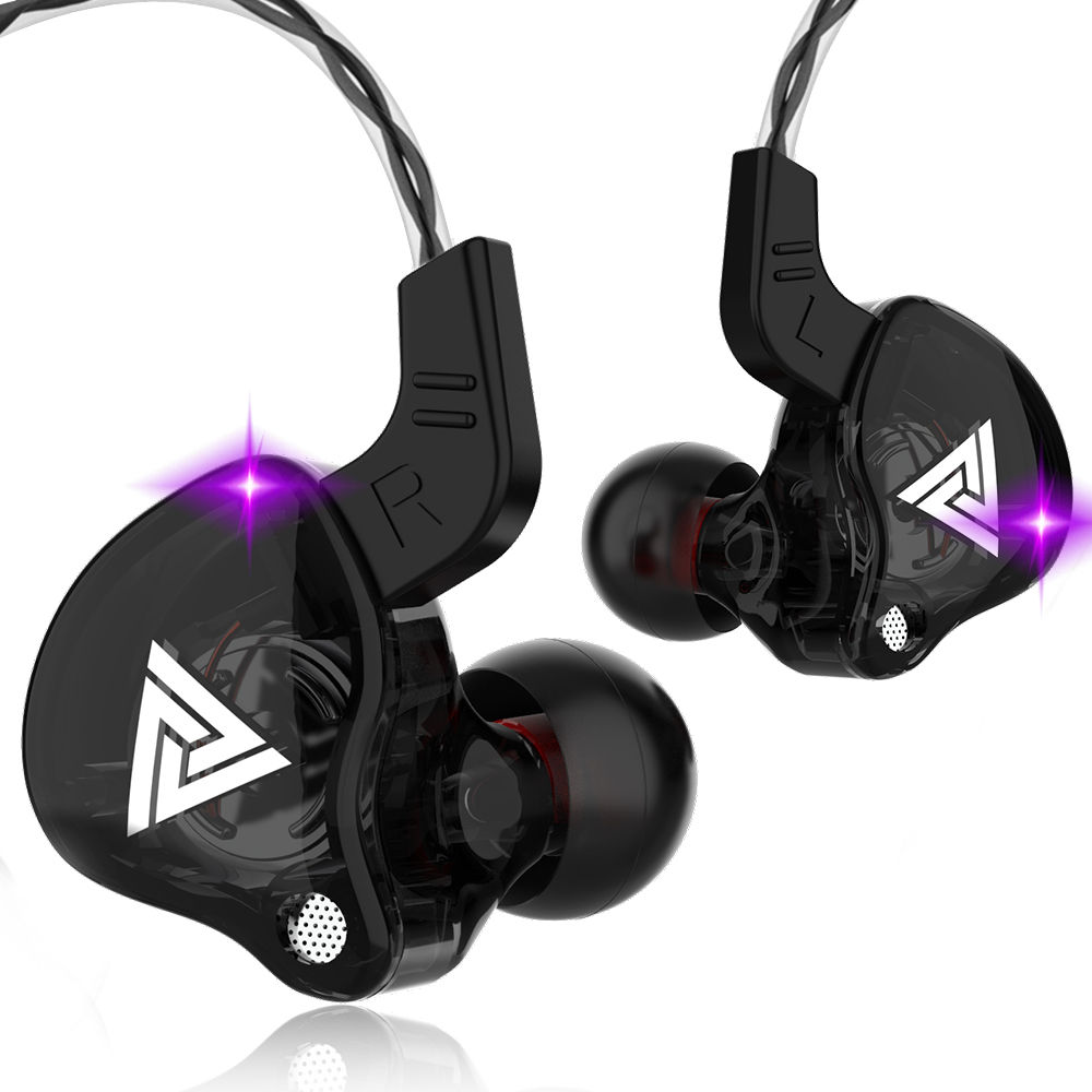 Original QKZ AK6 In Ear Earphone 6 Dynamic Driver Unit Headphone With Mic Stereo