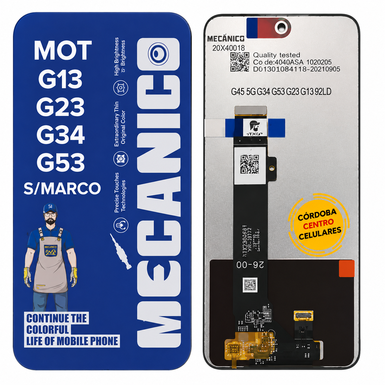 MODULO MOTOROLA G13 MECANICO