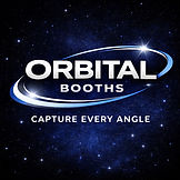 Orbital Booths logo – 360 photo booth hire in Hull