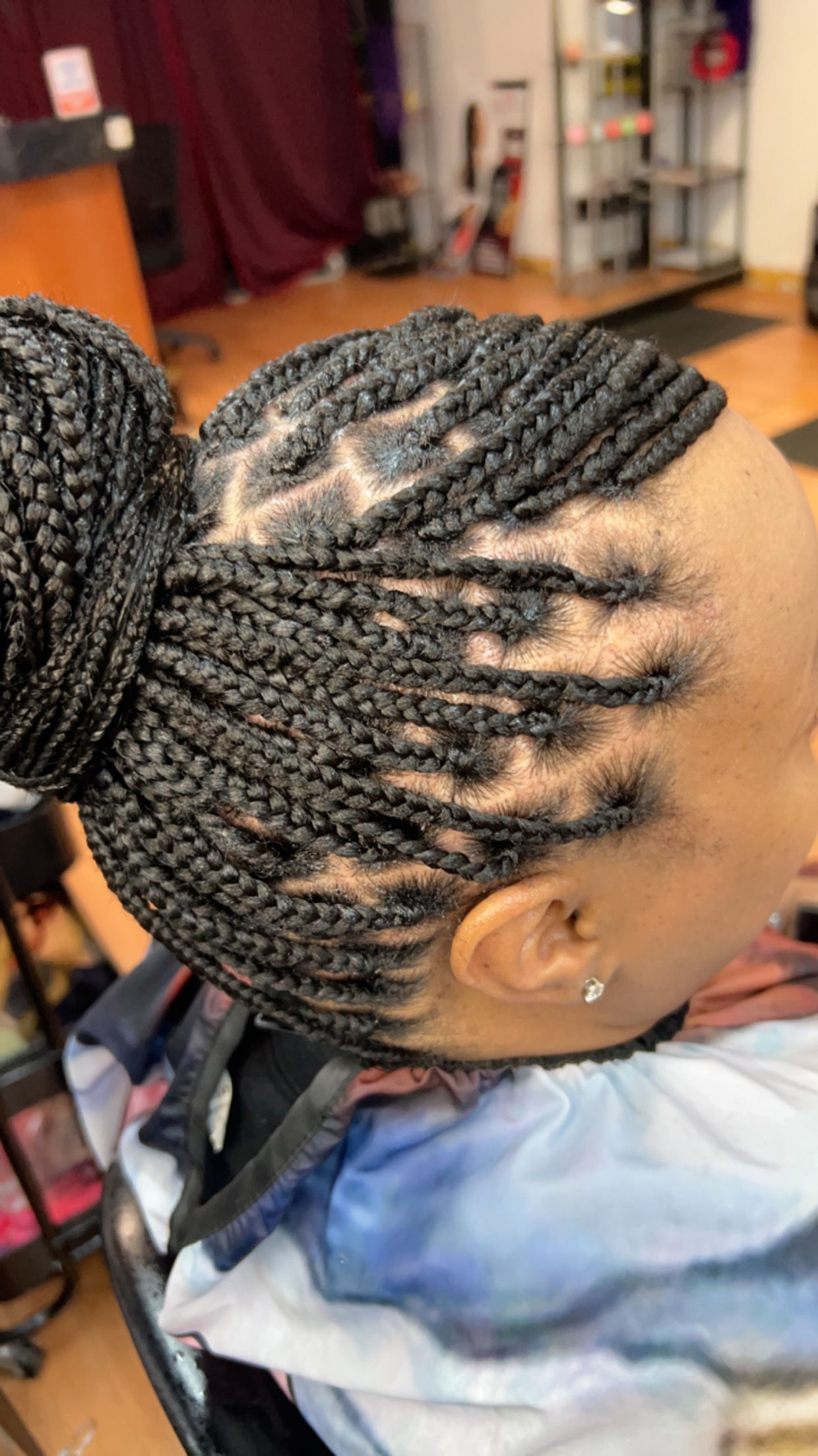 Small Knotless Waist Length