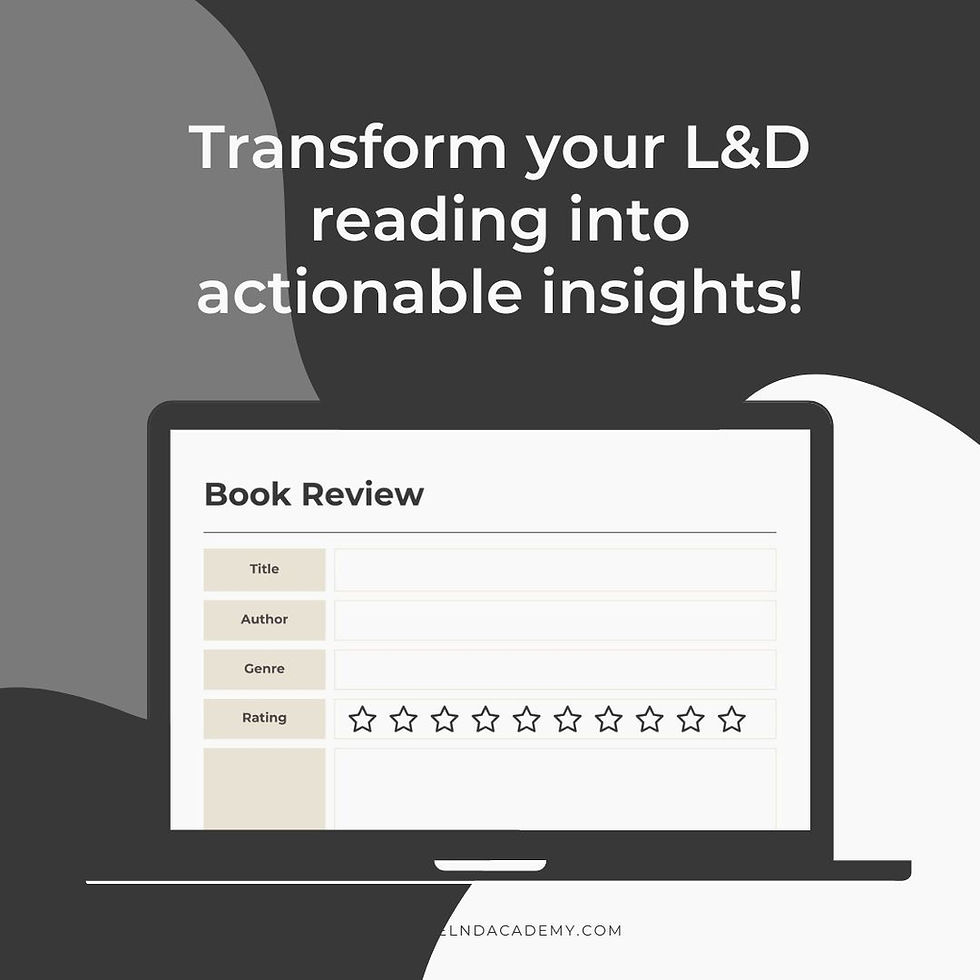 Thumbnail: L&D Book Summary Template